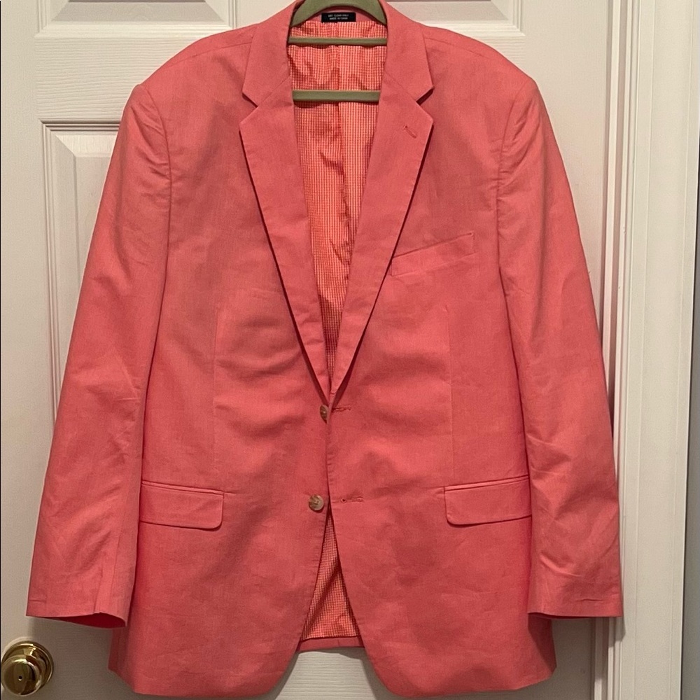 Saddlebred Men’s Chambray Sports Blazer Size 44